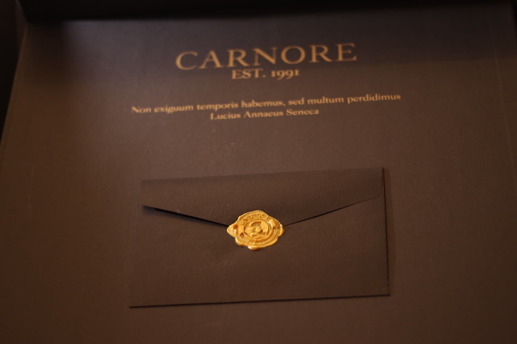 Certificate envelope